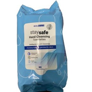 62% Alcohol Clean Wipes (60 pieces pack).