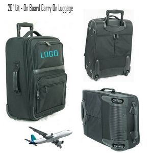 20" Lit-on Board carry on luggage