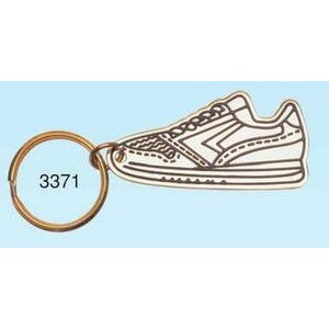 Gold Plated Athletic Shoe Key Ring