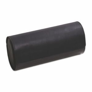 Black Leather 3 Section Timepiece Roll