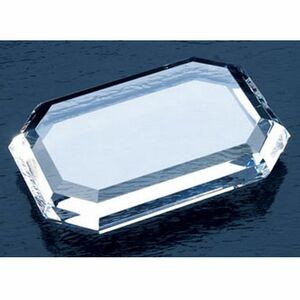 Rectangle Crystal Paperweight (Screened)