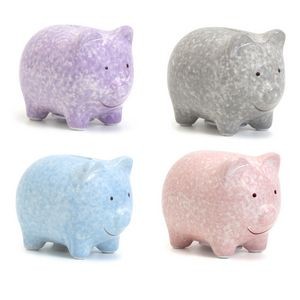 Pig - Unique Mini Hand Painted Ceramic Bank