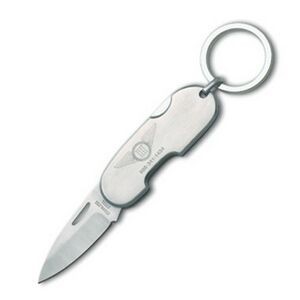 Deluxe Locking Blade Pocket Knife w/ Key Ring