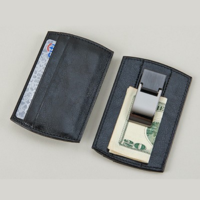 Black Money Clip/Card Holder