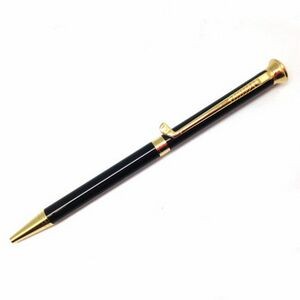 Black Golf Pen w/Gold Trim