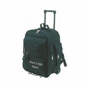 Deluxe Expander Rolling Backpack - Screen Imprinted