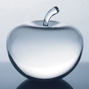 Glass Apple w/ Stem