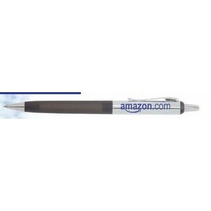 Push Button Plastic Neon Barrel Budget Pen - (Siikscreen)