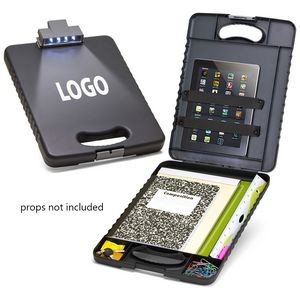 Deluxe Tablet Clipboard Case with LED Light