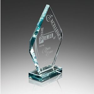 Beveled Diamond Starphire Award