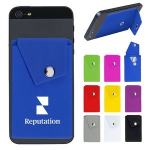 Silicone Phone Wallet & Stand