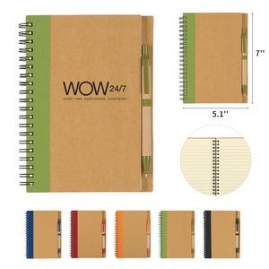 Eco Recycle Write Notebook & Pen
