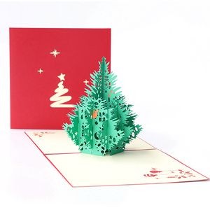 3D Pop Up Christmas Greeting Card
