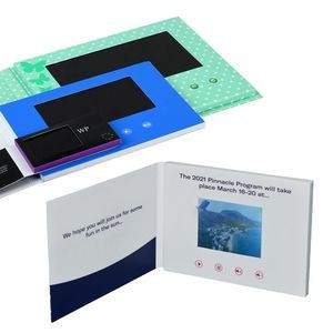 4.3" Custom Video Brochure Greeting Card