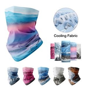 Full Color Sublimated Cooling Gaiter/Gator/Bandana Mask