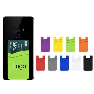 Dual Silicone Phone Wallets