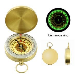 Brass Compass With Custom Logo