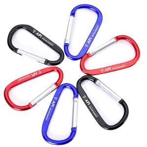 Carabiner Key Chain With Split Ring