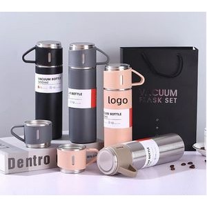 Stainless Steel Thermo 500ml/16.9oz Vacuum Insulated Bottle with Cup for Coffee Hot drink and Cold