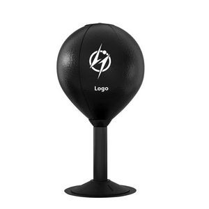 Desktop Punching Bag Desk Boxing Game Suction Cup Stand