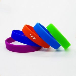Silicone Wristbands Multicolored Rubber Bracelets