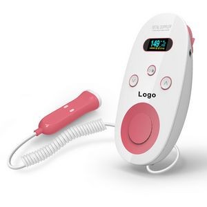 Fetal Doppler Ultrasound Sound Baby Heartbeat Monitor