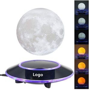 3D Printing Magnetic Levitating Moon Lamp Night Light for Home Office Decor