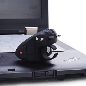 Mini Wireless Finger Mouse, Ergonomic Portable USB Drived Mouse with Rechargeable Battery Inside Use