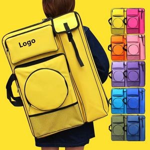 Art Portfolio Case Tote Bag Carry Backpack 4K Canvas Artist Portfolio Bag