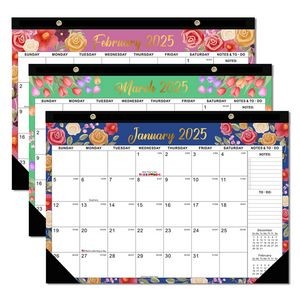 12 Month Almanac Memo Wall Calendar