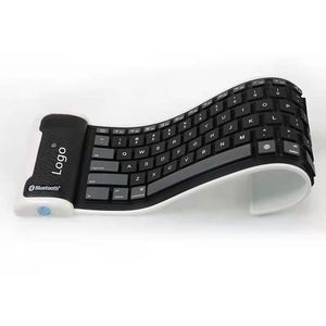 Silicone Folding Wireless Bluetooth Keyboard Portable Keyboard