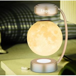 Magnetic Levitating Floating Moon Lamp 3D Printing Night Light