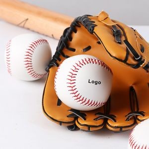 Adult Baseballs Unmarked & Leather Covered Training Ball
