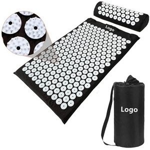 Fit Acupressure Mat and Pillow Set