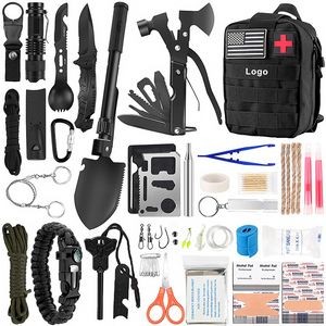 138PCS Emergency Survival Gear First Aid Kit