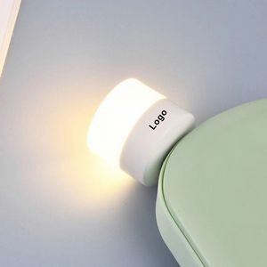 USB Portable LED Lamp Mini Night Light Round Lamp
