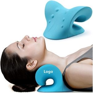 Cervical Traction Device for TMJ Pain Relief and Cervical Spine Alignment Chiropractic Pillow