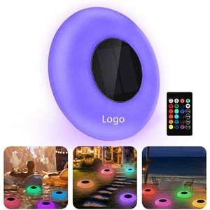 Floating Ball Pool Light Solar Powered Waterproof Color Changing Outdoor Garden Light