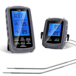 Remote Digital BBQ Wireless Meat Thermometer