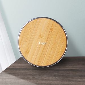 Bamboo Wireless Charger Pad 15W