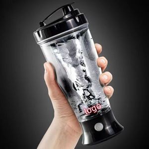 Premium Electric Protein Shaker Bottle, Made with plastic Vortex Portable Mixer Cup£¨battery no incl