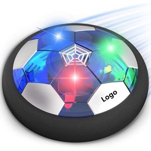 Rechargeable Hover Soccer Ball Indoor Floating Soccer with Colorful LED Light and Soft Foam Bumper