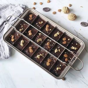 Non-Stick Brownie Baking Pan with Dividers