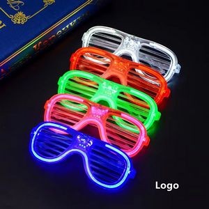 Light Up Glasses Shutter Shades Glow Sticks Glasses Party Supplies for Kids & Adult