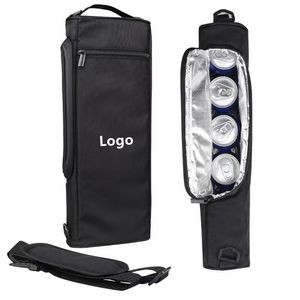 Golf Bag Cooler Beer Sleeve Insulated Cooler Holds a 6 Pack of Cans or Two Wine Bottles