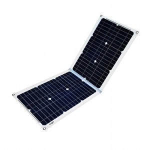 Foldable Solar Panel 50W Portable Battery Charger Kit