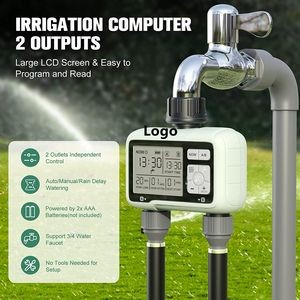 Sprinkler Timer Water Timer Automatic Irrigation System Hose Timer for Garden Faucet Outdoor