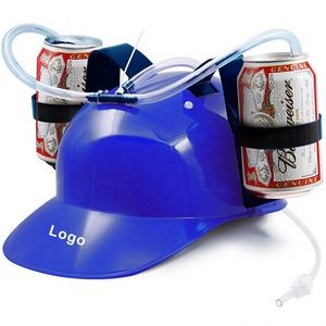 Guzzler Drink Helmet Adjustable Can Holder Cap Drinker Favor