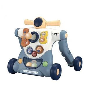 3 in 1 Baby Sit To Stand Learning Walker Music Learning Toy For Boys Girls Toddlers