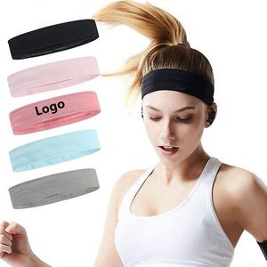 Sports Headband for Women Non Slip Elastic Sport Hair Bands for Yoga Running Sports